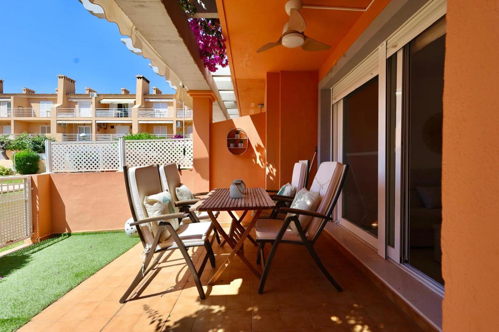 Apartamento Premium En Planta Baja Junto Al Parador Y Playa Del Arenal Шабія Екстер'єр фото