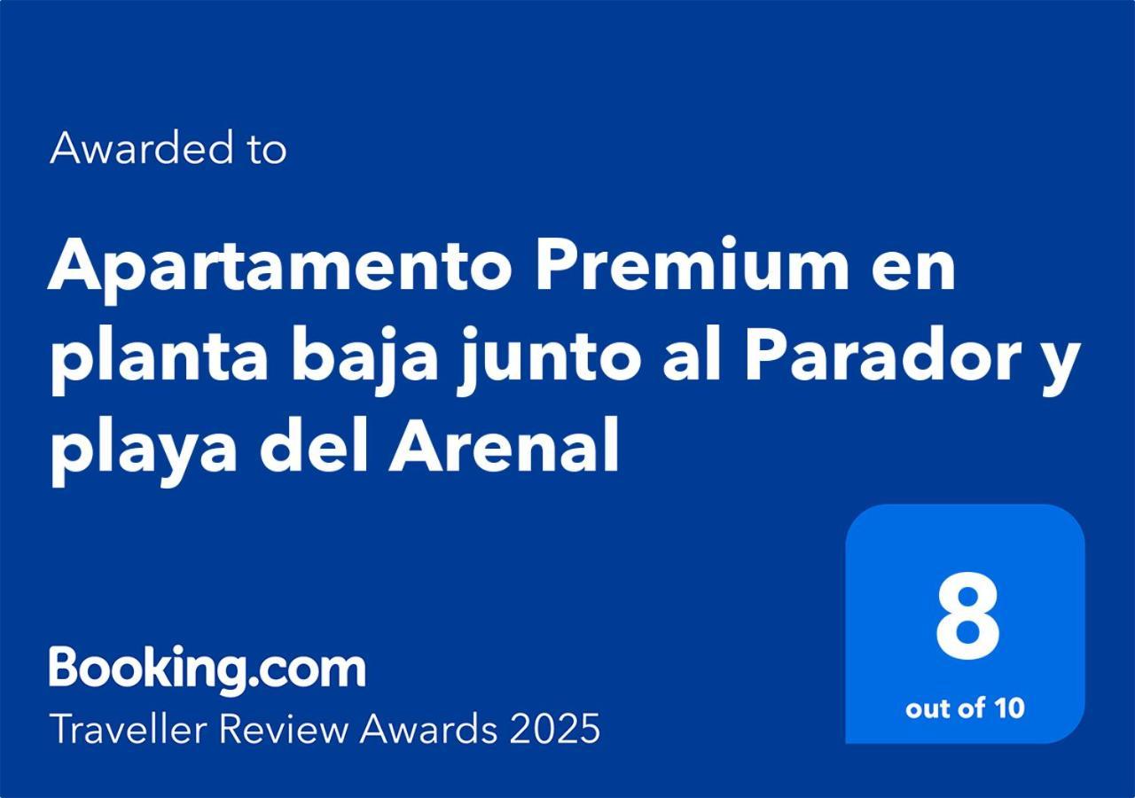 Apartamento Premium En Planta Baja Junto Al Parador Y Playa Del Arenal Шабія Екстер'єр фото