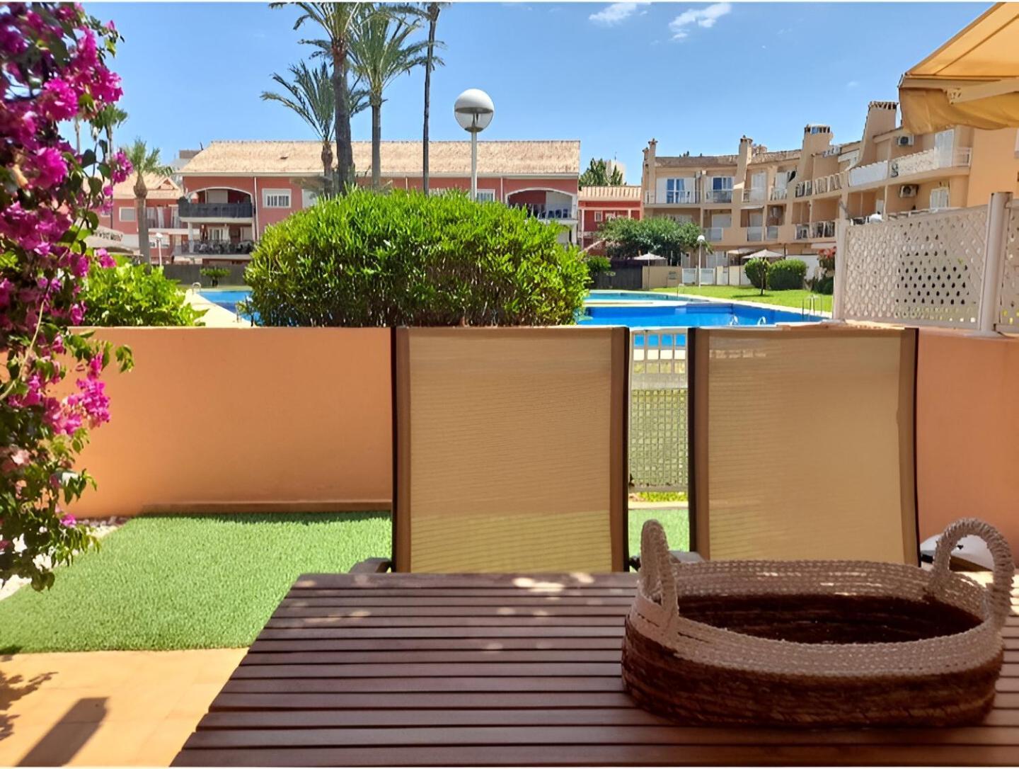 Apartamento Premium En Planta Baja Junto Al Parador Y Playa Del Arenal Шабія Екстер'єр фото